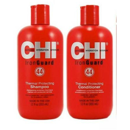 CHI Iron Guard 44 Shampoo and Conditioner Thermal Protecting Duo 12 oz each 