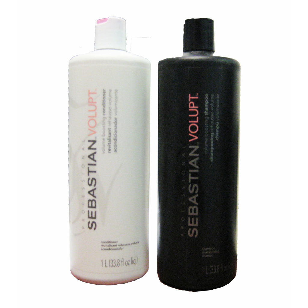 Sebastian Volupt Boosting Shampoo and Conditioner Liter Duo