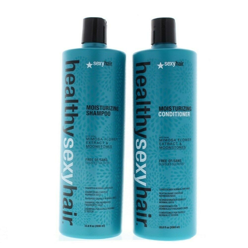 Sexy Hair Moisturizing Shampoo and Conditioner with Mimosa 33.8oz Duo