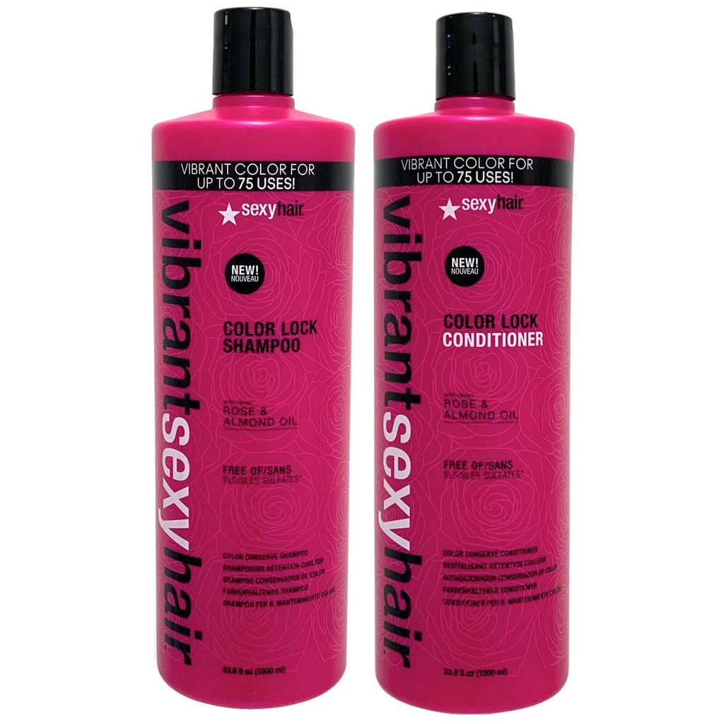 Vibrant Sexy Hair Color Lock Shampoo and Conditioner 33.8 oz Duo