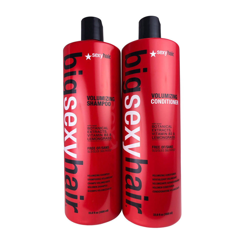 Big Sexy Hair Volumizing Sulfate Free Shampoo and Conditioner 33.8 oz Duo