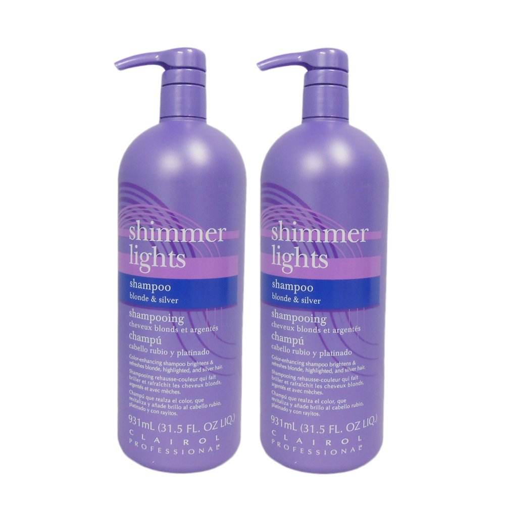Clairol Shimmer Lights Shampoo & Conditioner 31.5oz DUO
