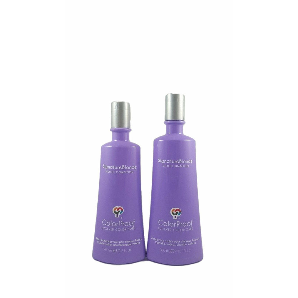 ColorProof Signature Blonde Violet Shampoo 10.1 oz and Conditioner 8.5 oz Duo