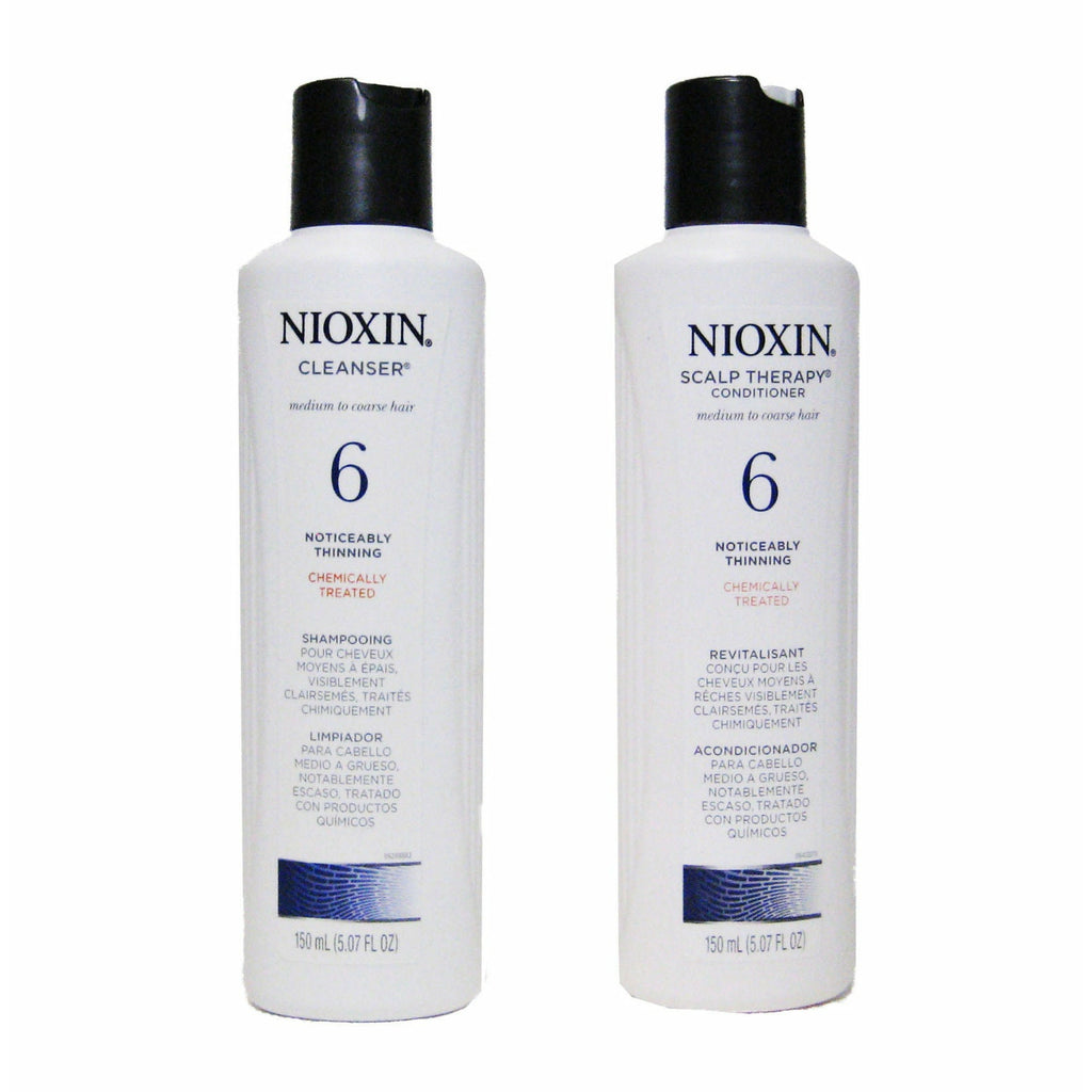 Nioxin System 6 Cleanser and Scalp Therapy Duo Kit 5.07oz Each