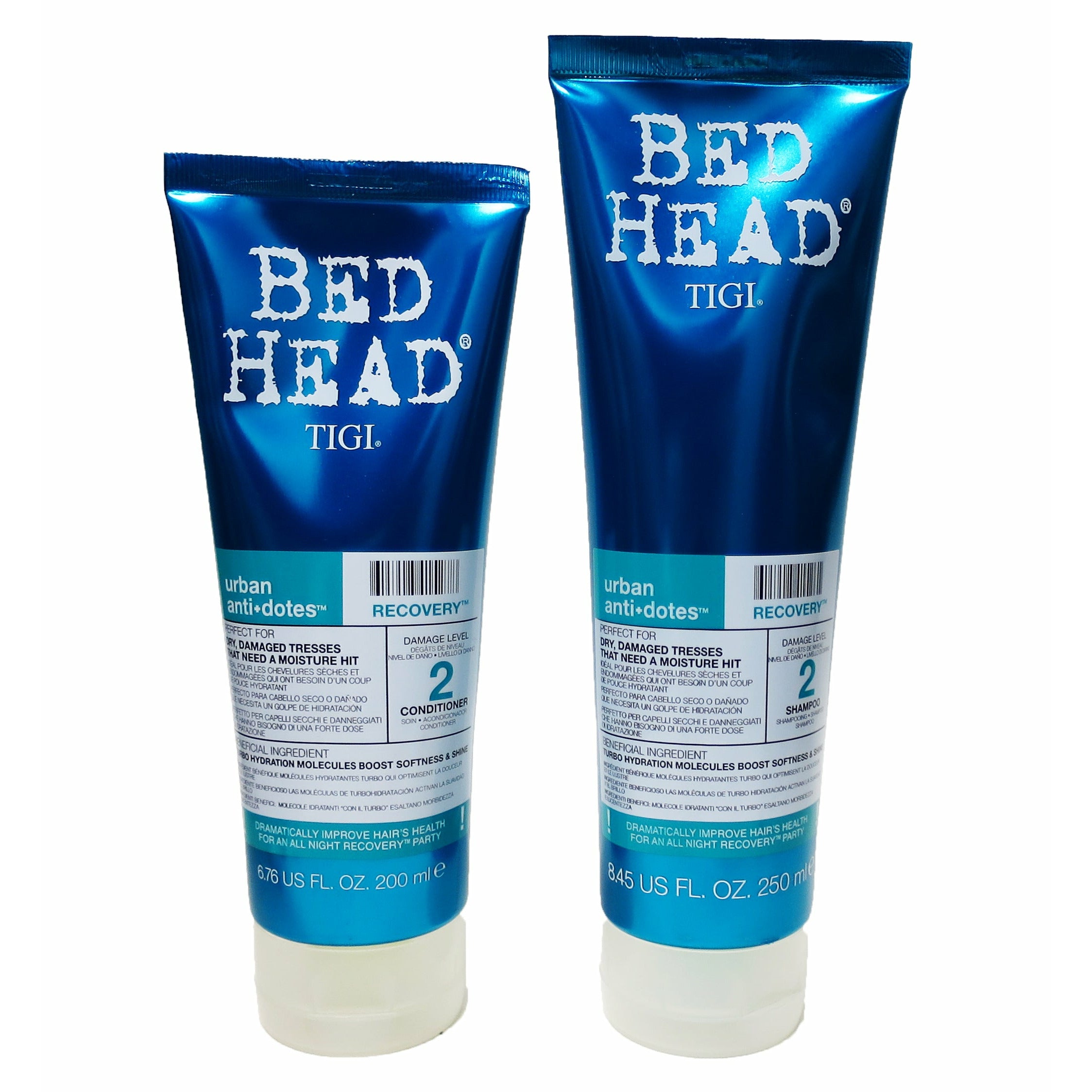 Tigi Bed Head Urban Anti-Dotes Recovery Shampoo Conditioner Hair 8.45/6.76 – Hair Care & Beauty